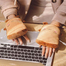 Gants chauffants USB Toast Mignons