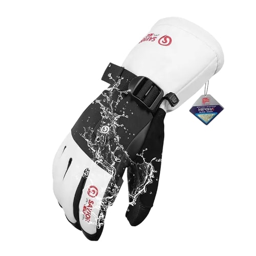 Gants Chauffants Blancs