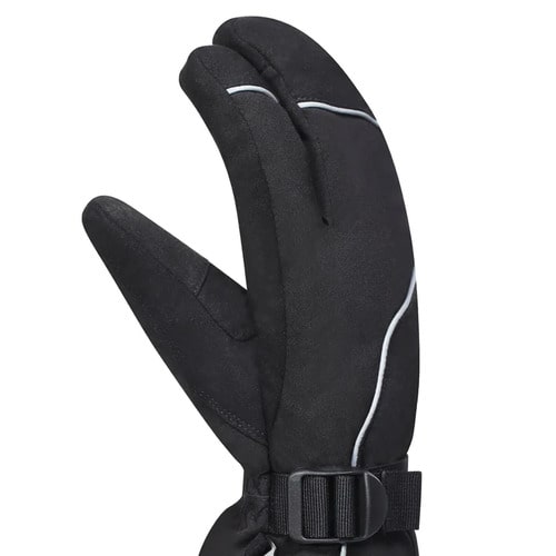 Gants Chauffants Ski Noirs