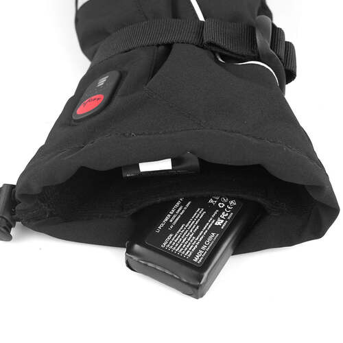 Gants Chauffants Ski Noirs