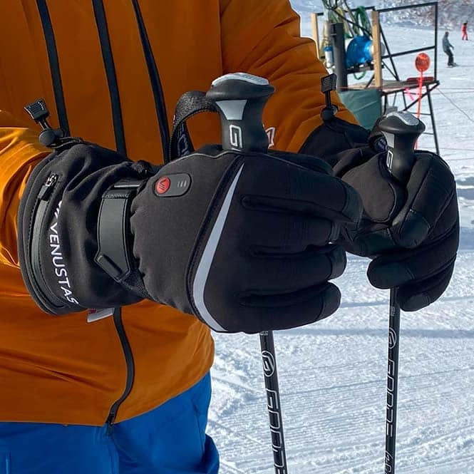 Gants Chauffants Ski Piste